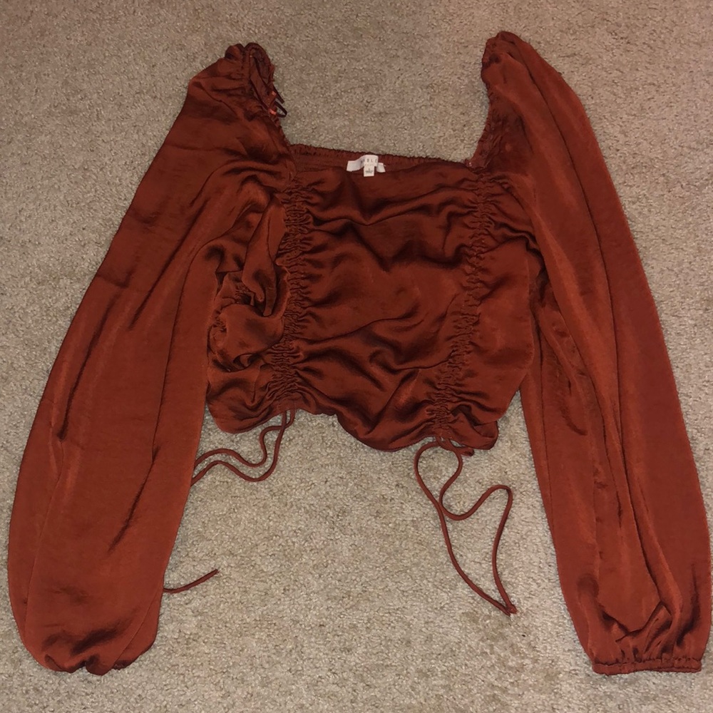 Rust Tie Top